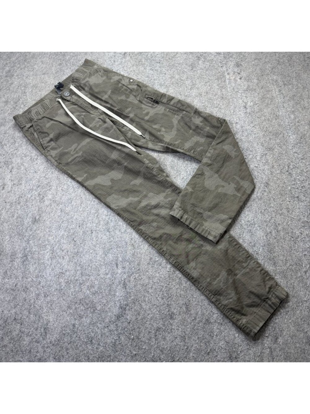 Vuori Ripstop Pants Women XS Green Camouflage Stretch Hiking VW401 28" Climber